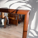 Vintage Large Walnut Mirror