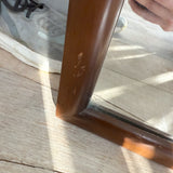 Vintage Large Walnut Mirror