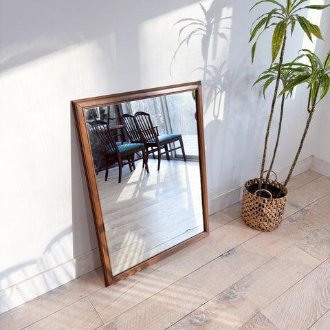 Vintage Mirror with Beveled Edge