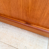 Danish Teak Sideboard w/ Tambour Doors by Kibaek