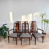 Set of 6 Dining Chairs by Century - New Upholstery