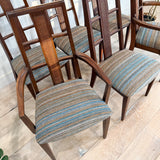 Set of 6 Dining Chairs by Century - New Upholstery