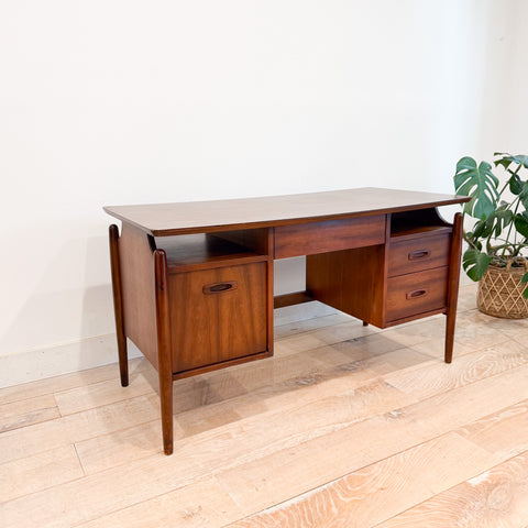 Formica Top Walnut Desk