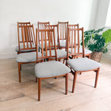 Set of 8 Preben Schou Dining Teak Dining Chairs