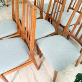 Set of 8 Preben Schou Dining Teak Dining Chairs