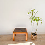 Gangso Mobler Solid Teak Table with Slate Top