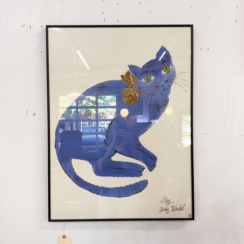 Andy Warhol Cat Print