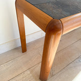 Gangsø Møbler Danish Teak & Slate Sofa Table