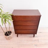 Mid Century Formica Top Highboy Dresser