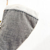 Off-white Christmas Stocking