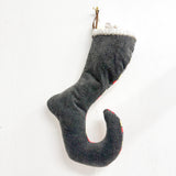 Red, Yellow, Gray Christmas Stocking