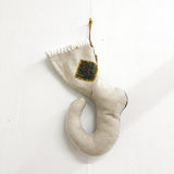 Tan w/ Patch Christmas Stocking