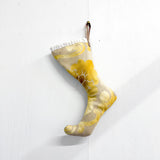 Yellow Toe Christmas Stocking