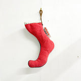 Sm Burgundy Stocking