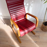 Vintage Thonet Chair - Red/Burgundy