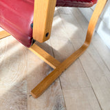 Vintage Thonet Chair - Red/Burgundy