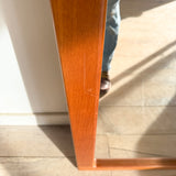 Vintage Teak Narrow Mirror