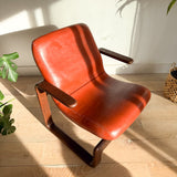 Vintage Kimball Bentwood Lounge Chair