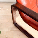 Vintage Kimball Bentwood Lounge Chair