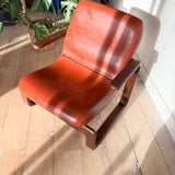 Vintage Kimball Bentwood Lounge Chair