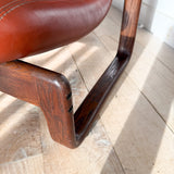 Vintage Kimball Bentwood Lounge Chair