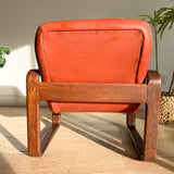Vintage Kimball Bentwood Lounge Chair