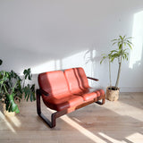 Vintage Kimball Bentwood Loveseat