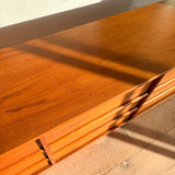 Danish Teak Low 9 Drawer Dresser