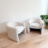 Pair of Vladimir Kagan for Preview Lounge Chairs