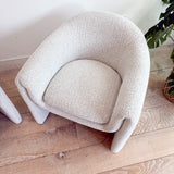 Pair of Vladimir Kagan for Preview Lounge Chairs