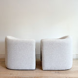 Pair of Vladimir Kagan for Preview Lounge Chairs