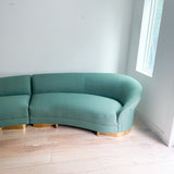 Modern Caracole Sofa - New Upholstery