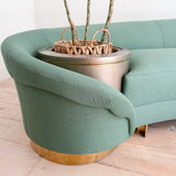 Modern Caracole Sofa - New Upholstery