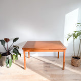 Danish Teak Expandable Dining Table