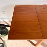 Danish Teak Expandable Dining Table
