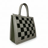 Square Structured Tote Bag