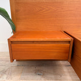 Danish Teak King Size Platform Bed