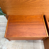 Danish Teak King Size Platform Bed