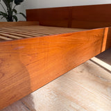Danish Teak King Size Platform Bed