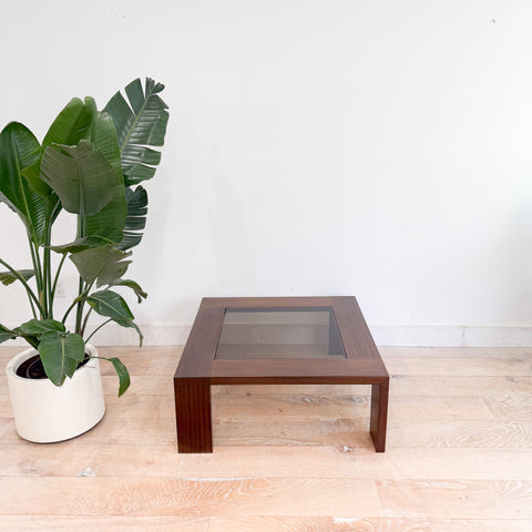 Vintage Mahogany Coffee Table