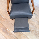Milo Baughman Recliner - New Leather