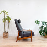 Milo Baughman Recliner - New Leather