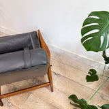 Milo Baughman Recliner - New Leather