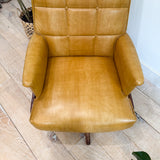Mid Century Swivel Lounge Chair