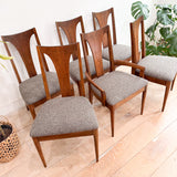Set of 6 Broyhill Premier Dining Chairs - New Upholstery