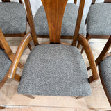 Set of 6 Broyhill Premier Dining Chairs - New Upholstery