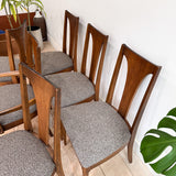 Set of 6 Broyhill Premier Dining Chairs - New Upholstery