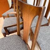 Set of 6 Broyhill Premier Dining Chairs - New Upholstery