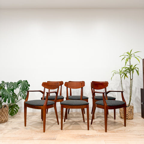 Set of 6 Kipp Stewart for Drexel Dining Chairs