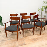 Set of 6 Kipp Stewart for Drexel Dining Chairs